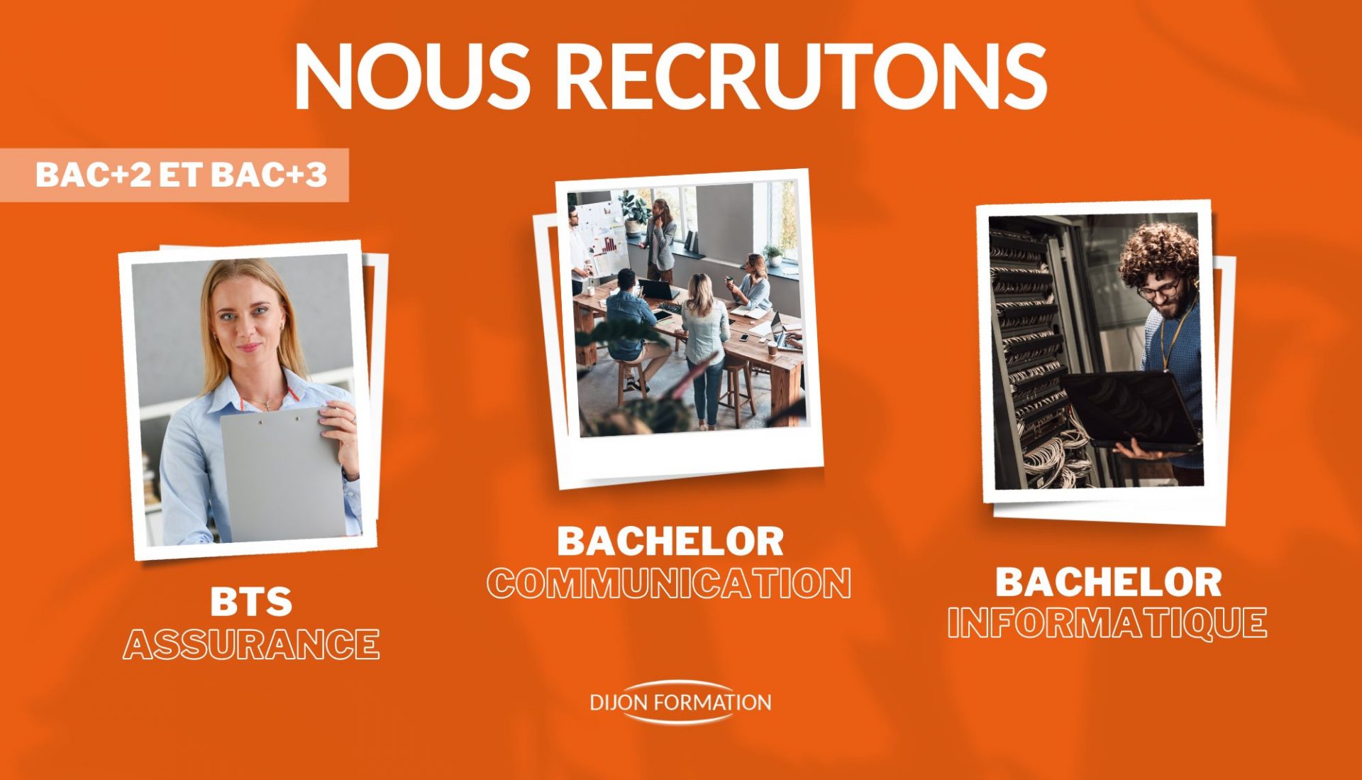 bannière site internet recrutement
